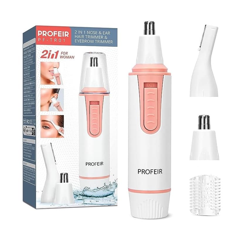 2in1 Nose & Ear Hair Trimmer Eyebrow Trimmer