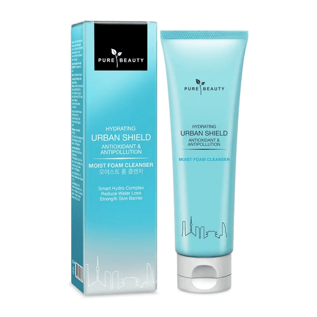 Hydrating Urban Shield Moist Foam Cleanser 