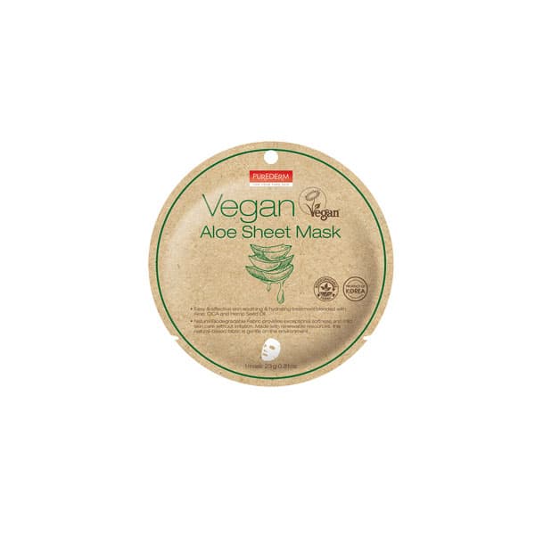 Vegan Aloe Sheet Mask