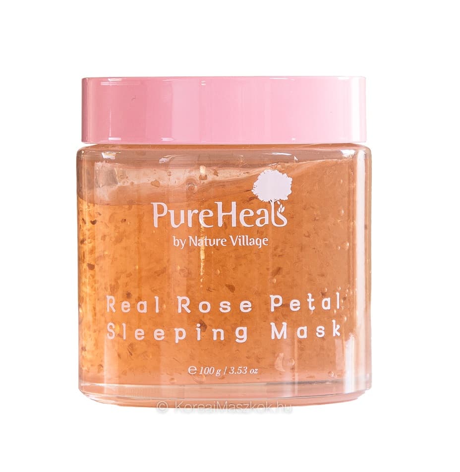 Real Rose Petal Sleeping Mask