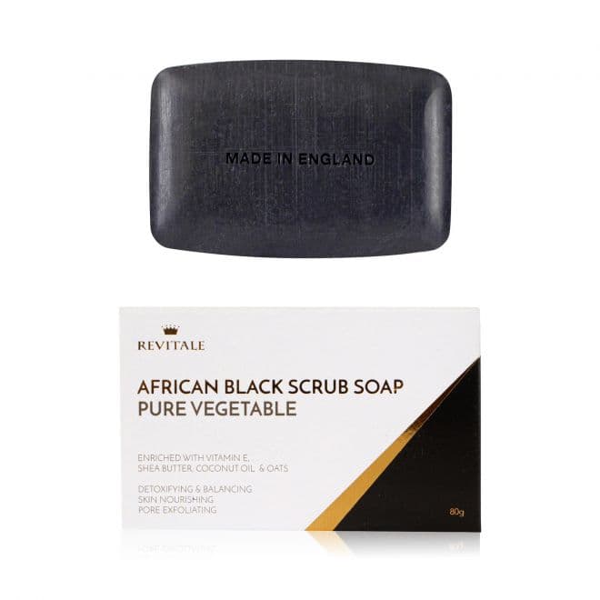African Black Scrub Soap