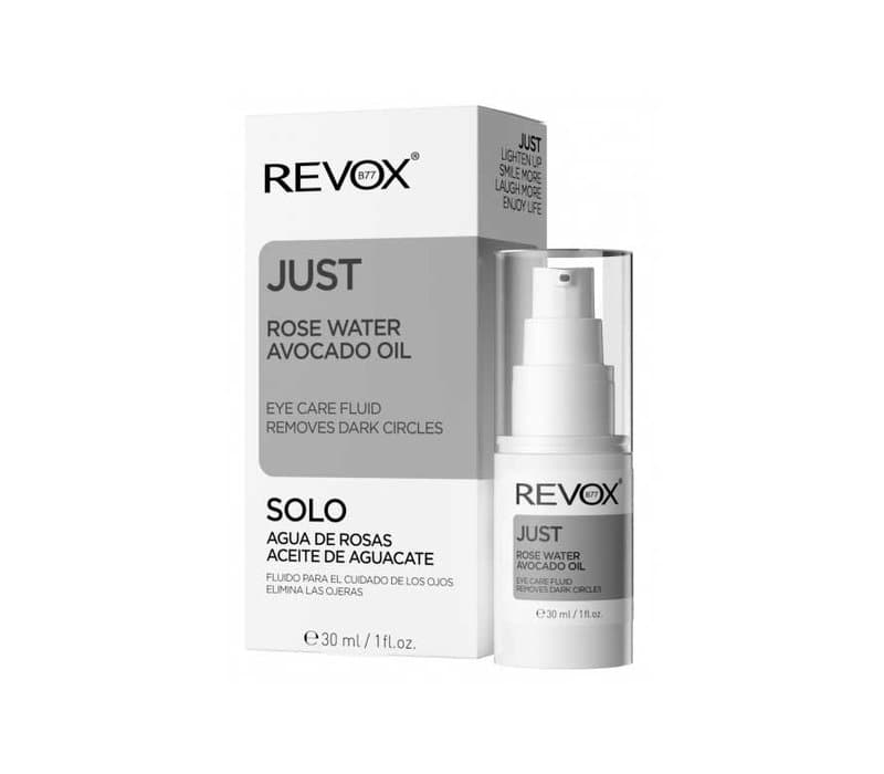 Just Eye Care Fluid Rose Water Avocado Oil Eye Fluid