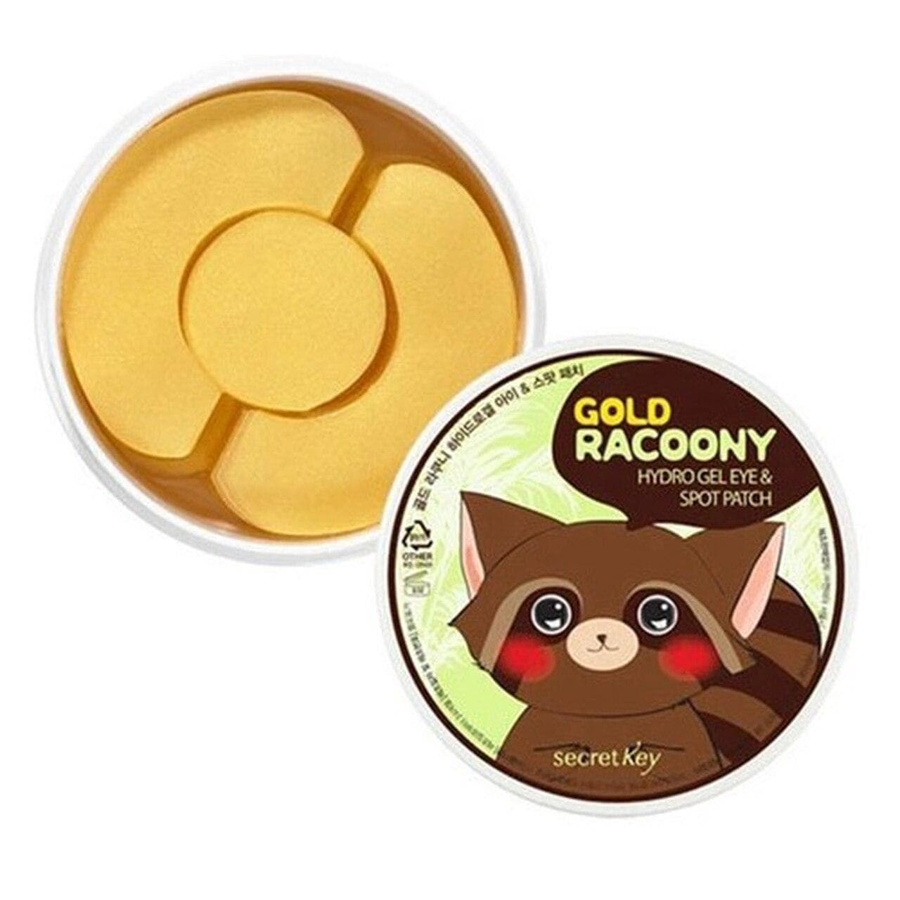 Gold Racoony Hydro Gel  Eye & Spot Patch