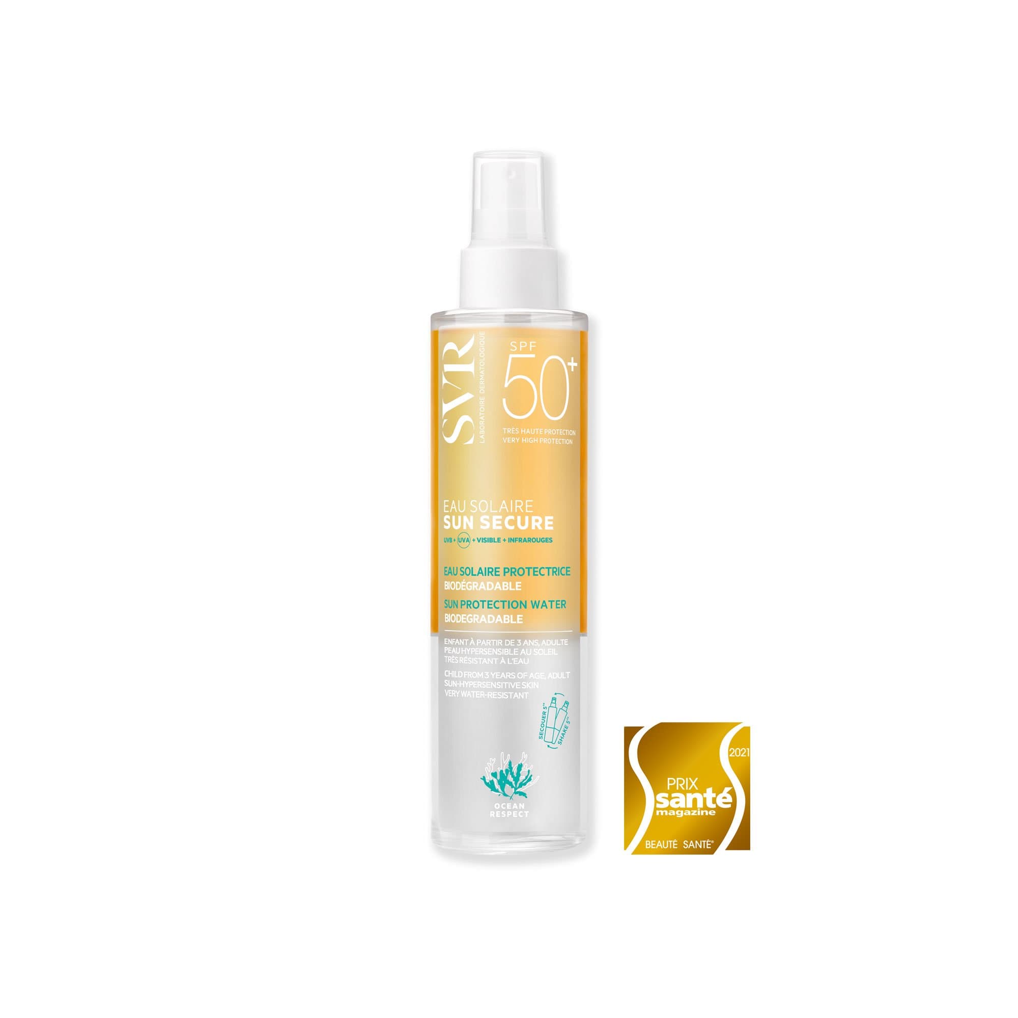Sun Secure Eau Solaire SPF 50+