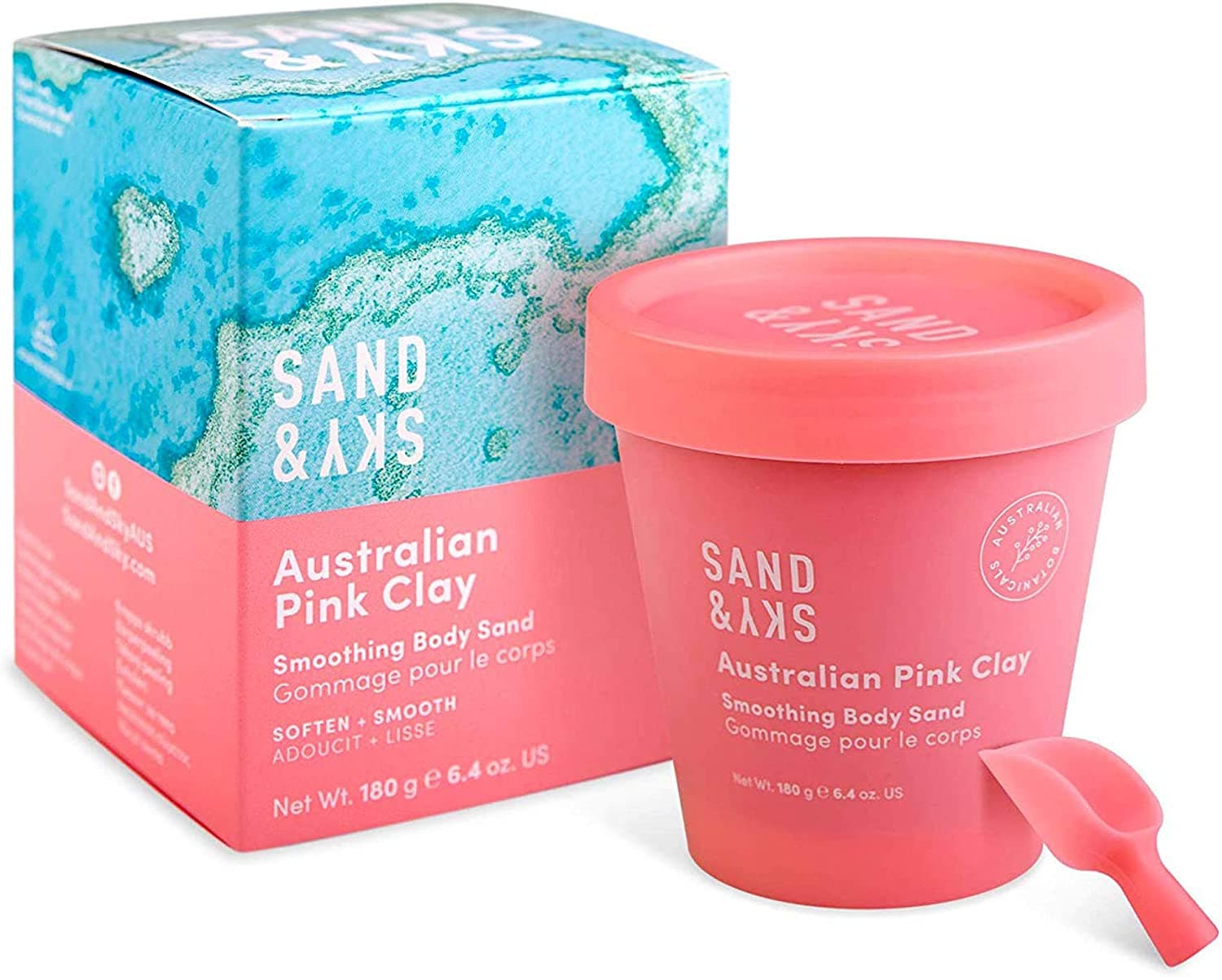 Australian Pink Clay Smoothing Body Sand