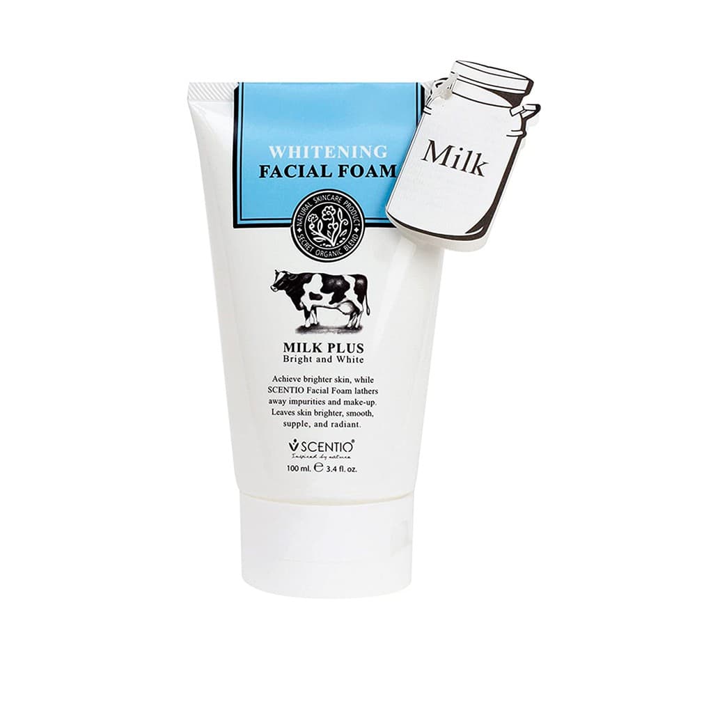 Milk Plus Whitening Q10 Facial Foam
