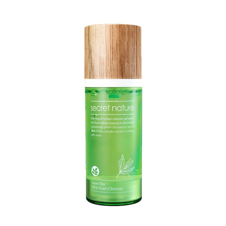 Green Tea Oil to Foam Cleanser