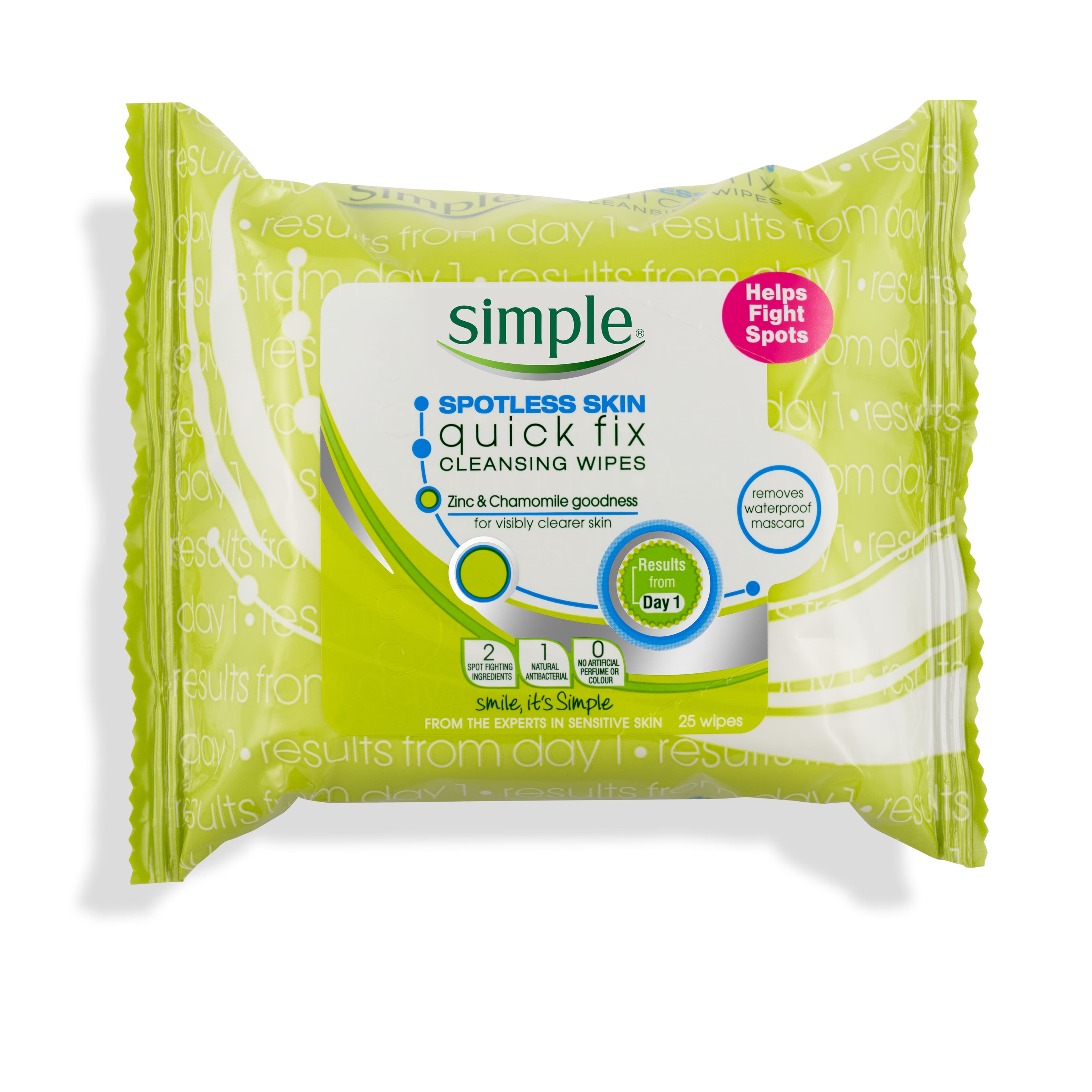 Spotless Skin Quick Fix Cleansing Wipes 