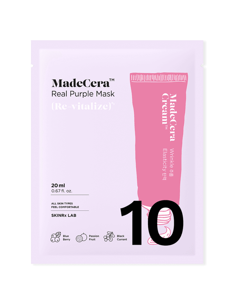 [Discontinued] MadeCera Real Purple Mask (Re-vitalize)