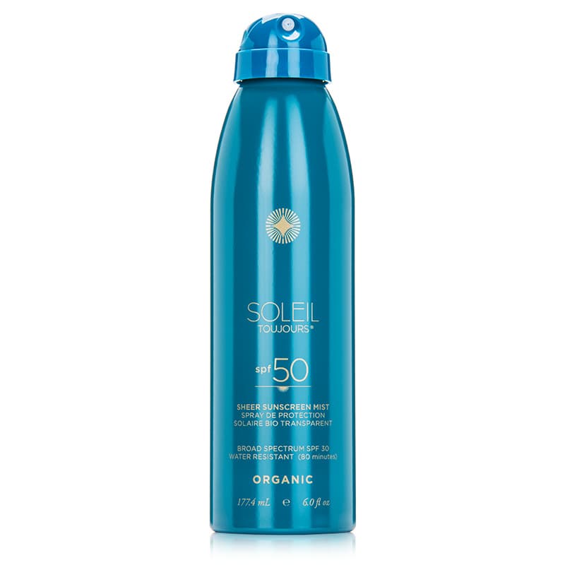 Organic Sheer Sunscreen Mist SPF 50