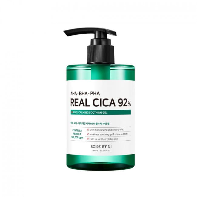 AHA BHA PHA Real Cica 92% Cool Calming Soothing Gel