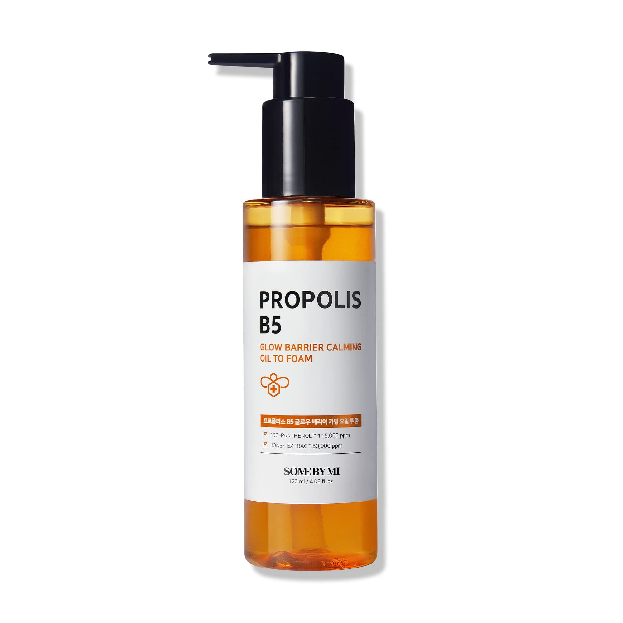 Propolis B5 Glow Barrier Calming Oil to Foam