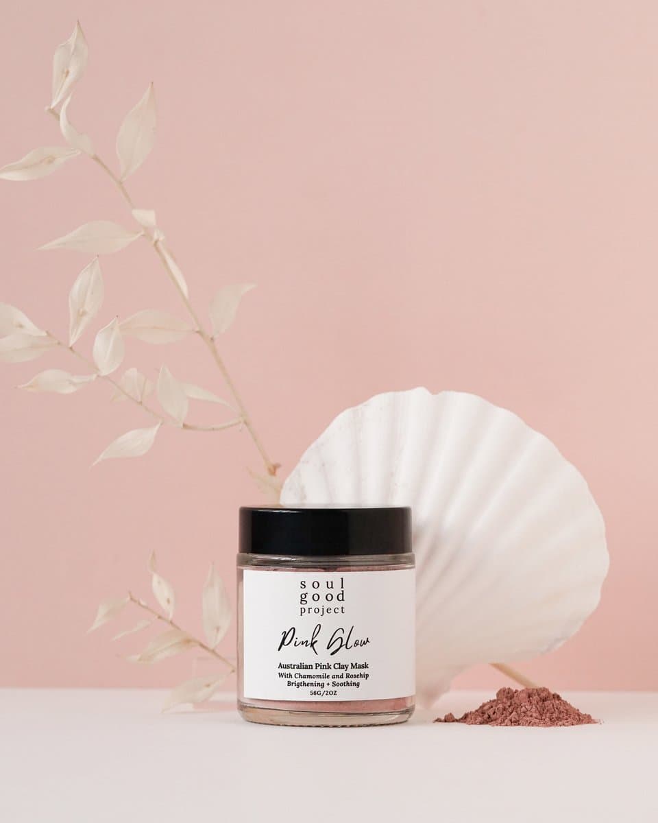 Pink Glow Face Mask