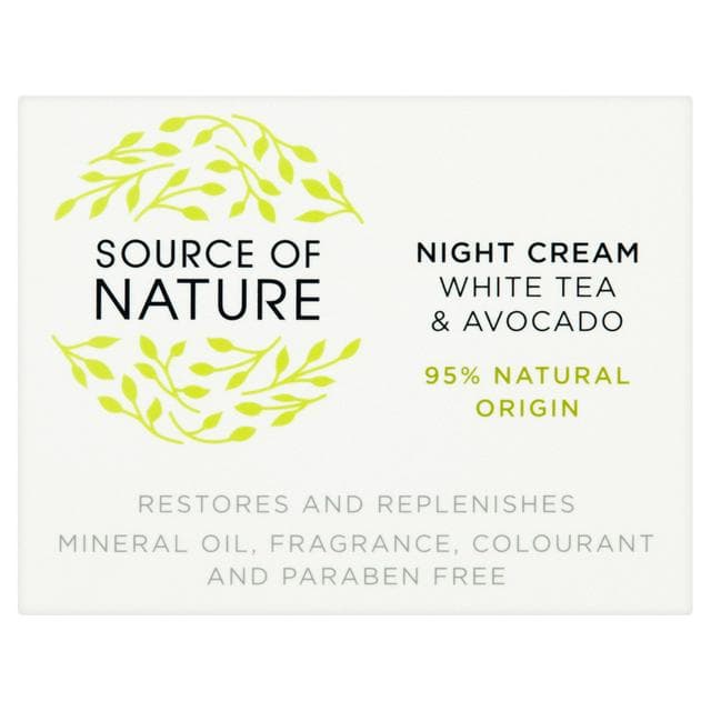 Night Cream White Tea & Avocado