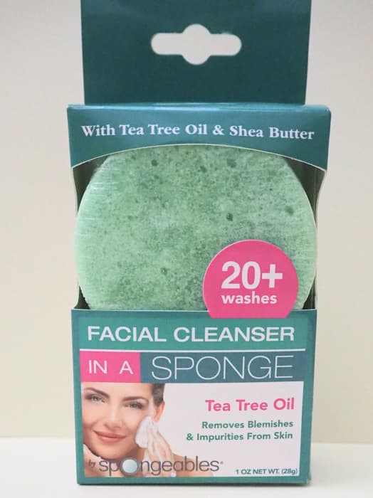 Facial Cleanser in a Sponge