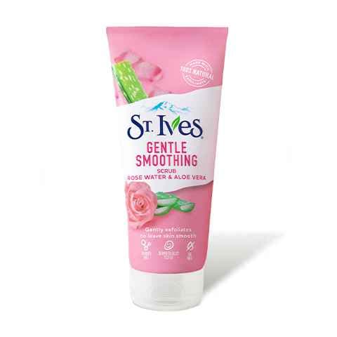 Gentle Smoothing Rose Water and Aloe Vera Scrub