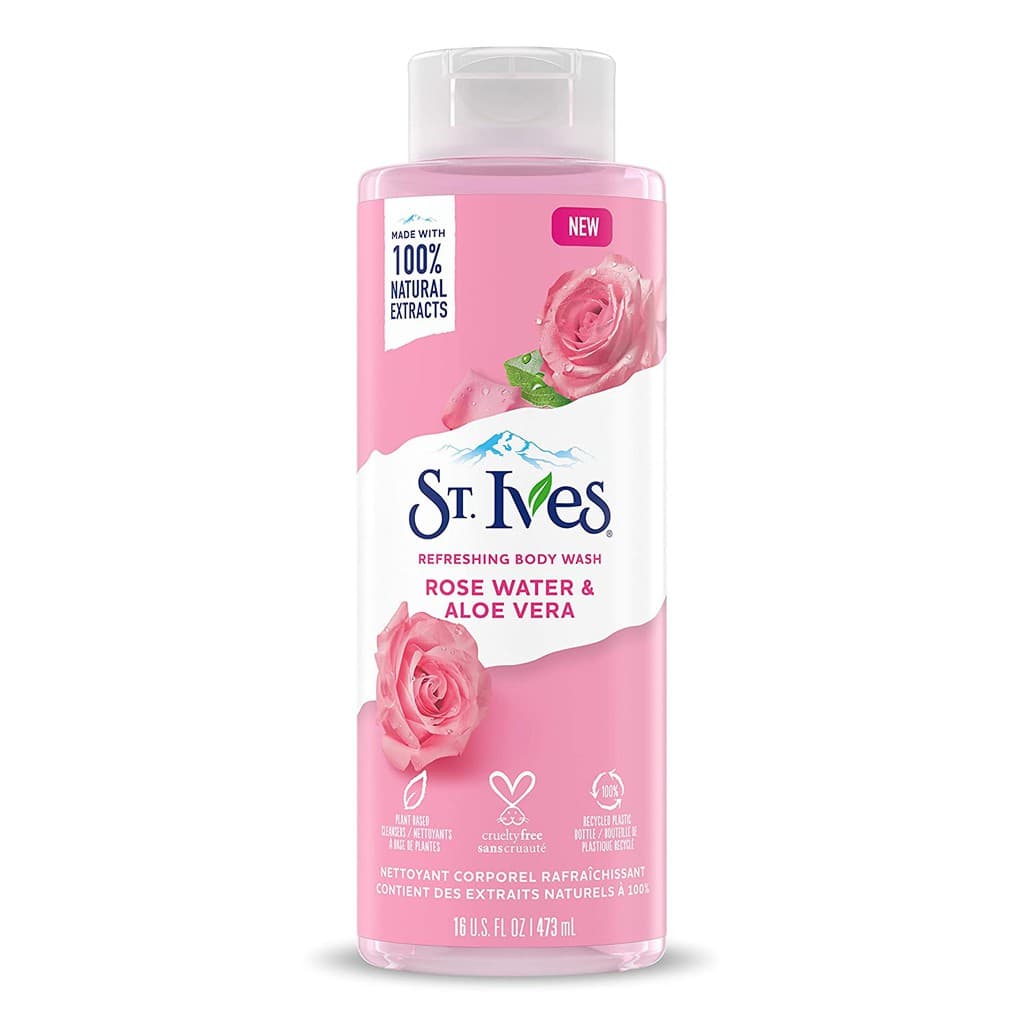 Refreshing Body Wash Rose Water and Aloe Vera