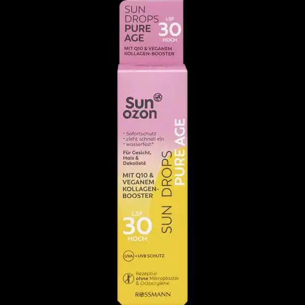 Pure Age Q10 Sun Drops LSF 30