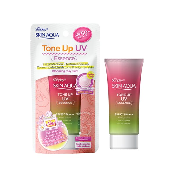 Skin Aqua Tone Up UV Essence Happiness Aura SPF50+ PA++++