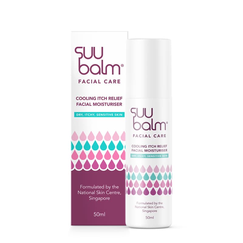 Cooling Itch Relief Facial Moisturizer