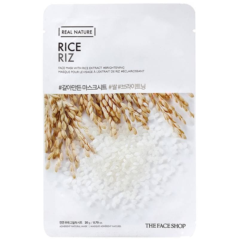 Real Nature Face Mask Rice