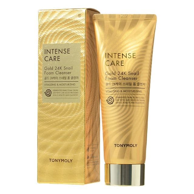 Intense Care Gold 24K Snail Foam Cleanser