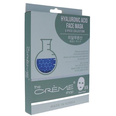 Hyaluronic Acid Sheet Face Mask 5pc Collection