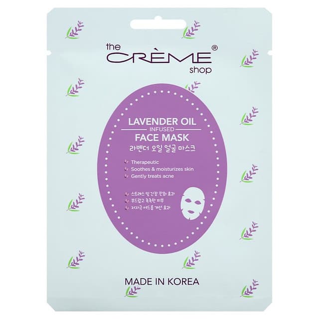 Lavender Oil Infused Face Mask