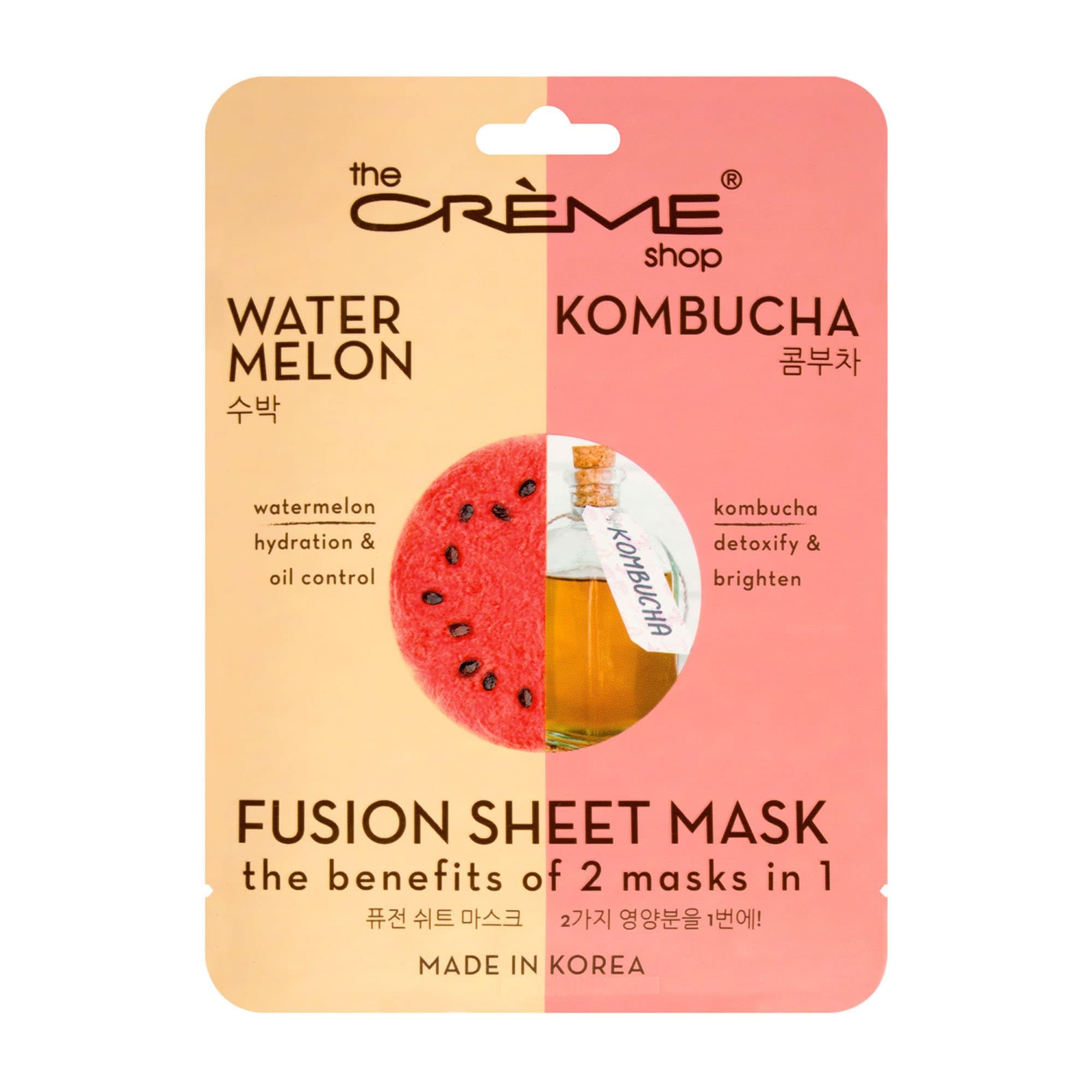 Watermelon & Kombucha Fusion Sheet Mask