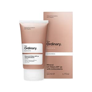 Mineral UV Filters SPF 30 with Antioxidants