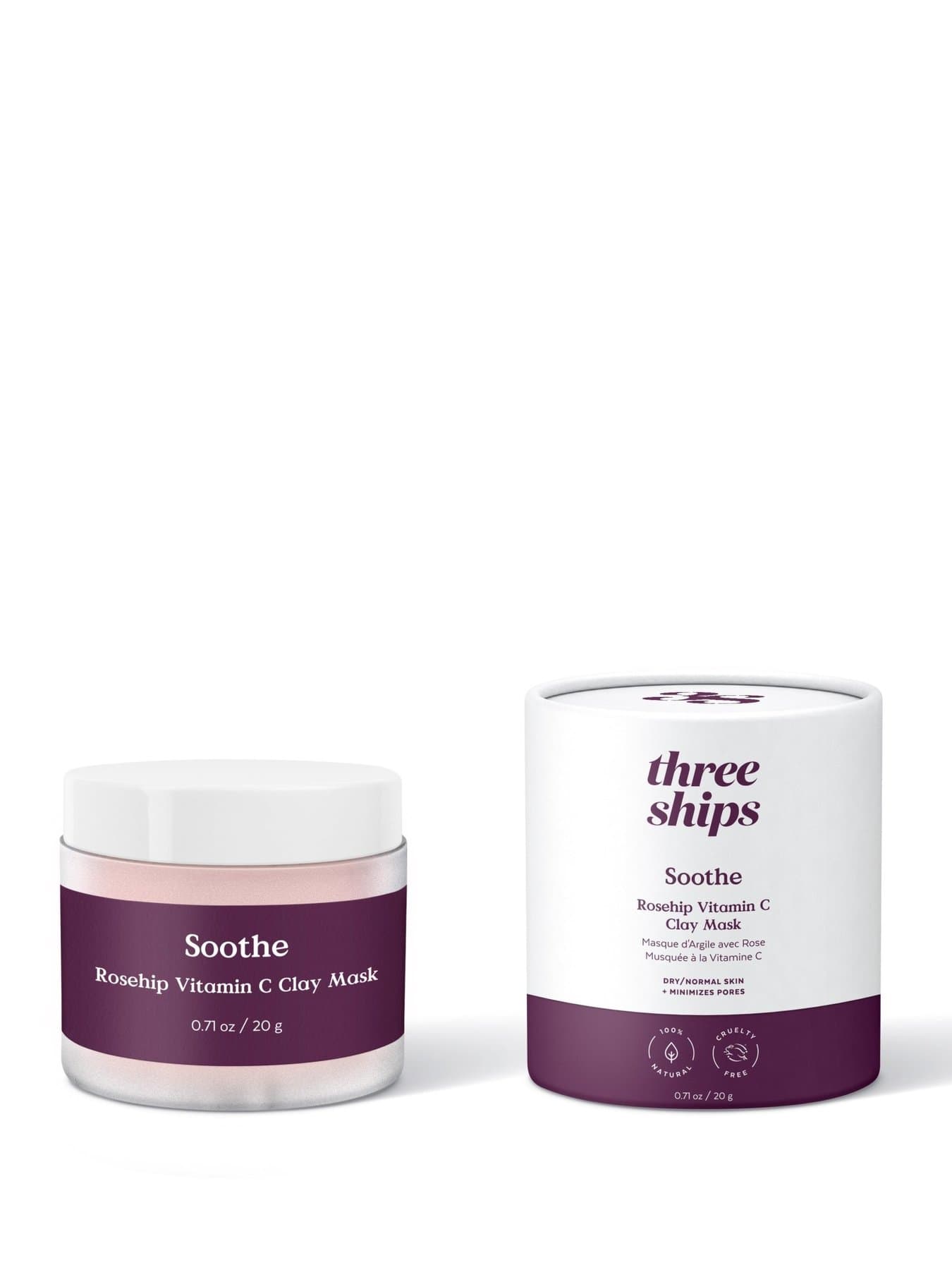 Soothe Rosehip Vitamin C Clay Mask