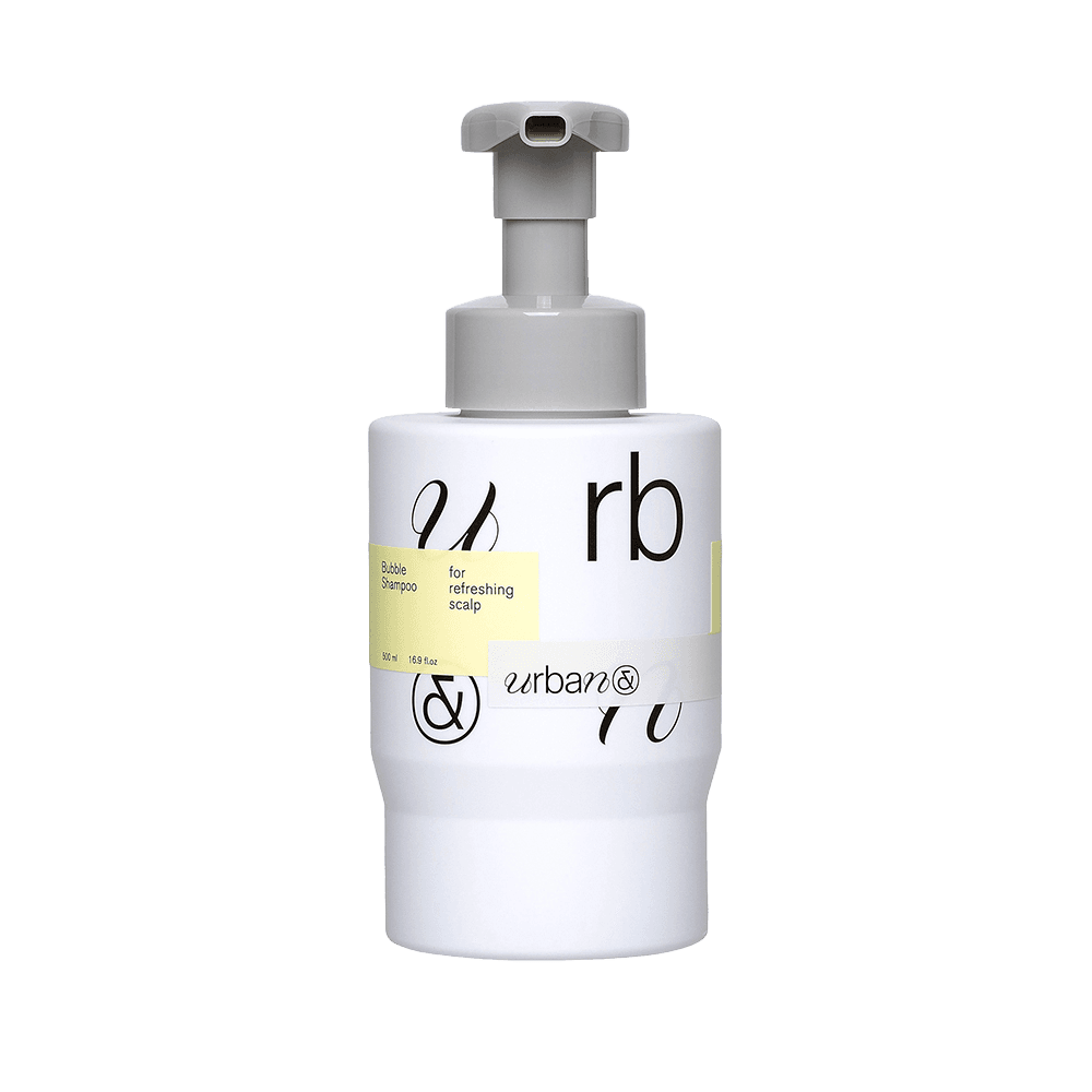 Bubble Shampoo for Refreshing Scalp