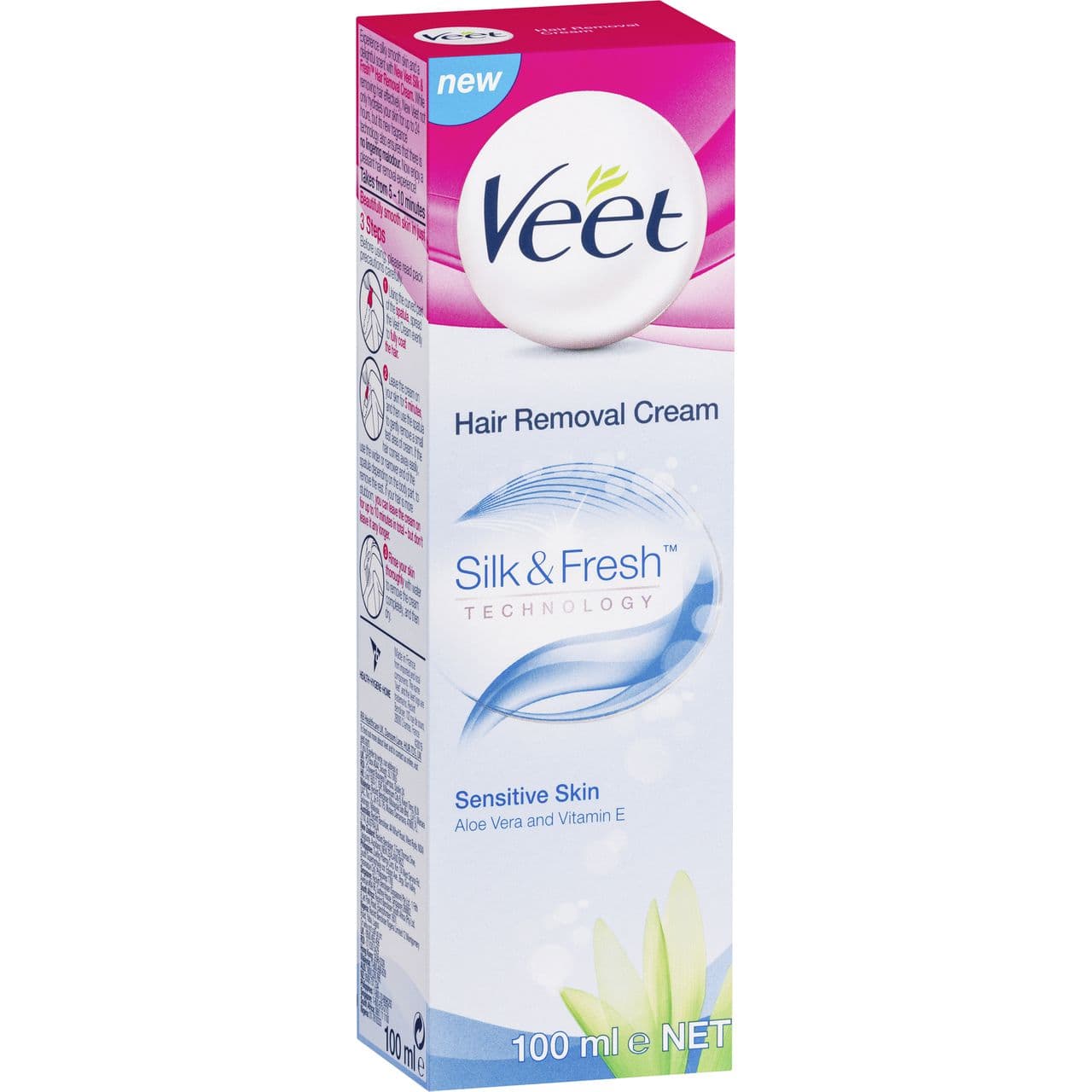Silky Fresh Hair Removal Cream for Sensitive Skin