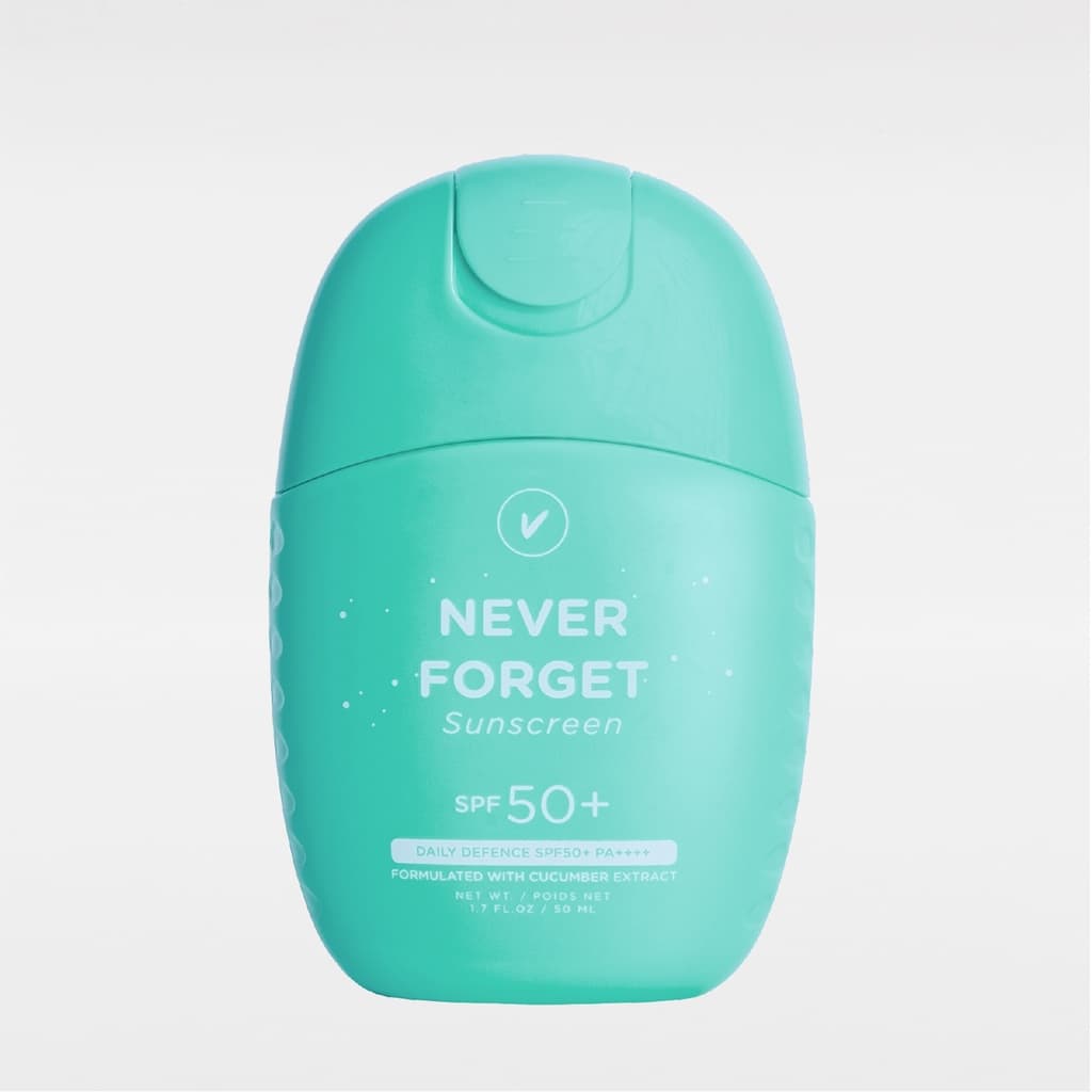 Never Forget Sunscreen SPF 50+
