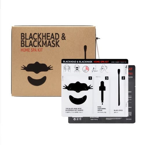 Blackhead & Blackmask Home Spa Kit - Black Mask