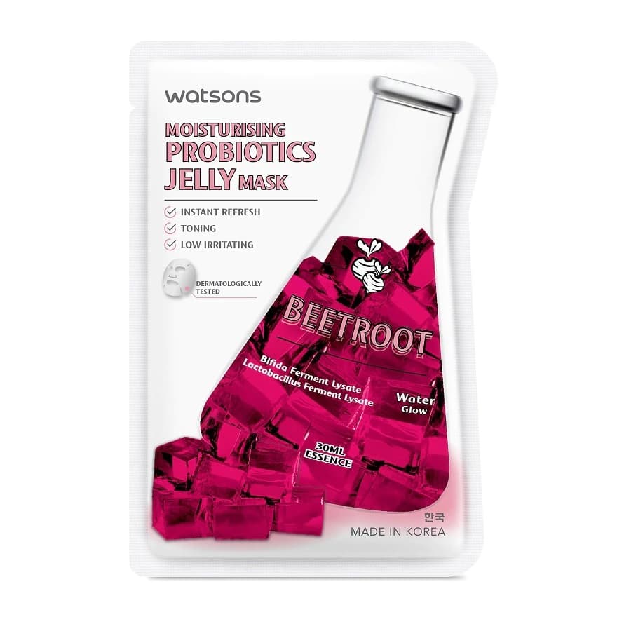 Moisturising Probiotics Jelly Mask - Beetroot