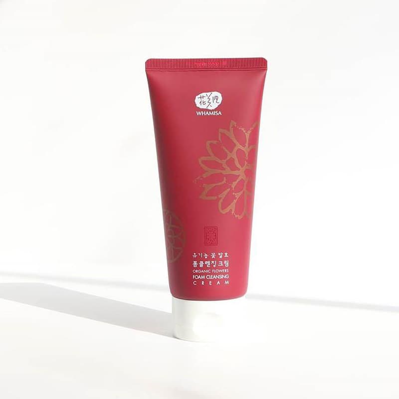 Organic Flowers Foam Cleansing Cream
