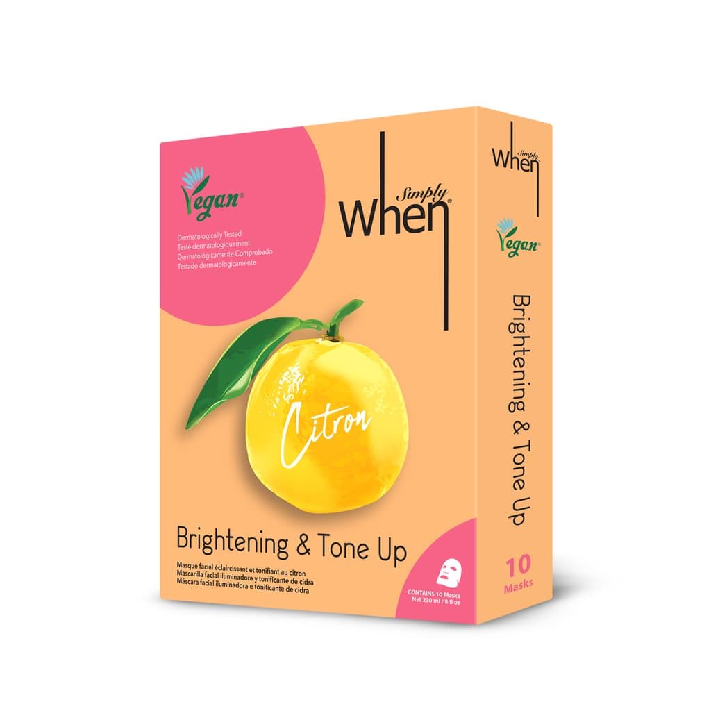 Simply When Vegan Citron Brightening & Tone Up Mask