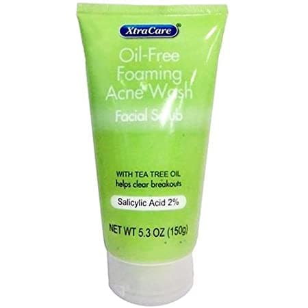 Oil-free Foaming Acne Wash Facial Scrub