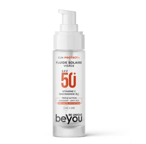 Sun Protect+ Écran Solaire SPF50+ Anti âge & Apaisant