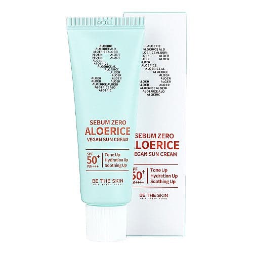 Sebum Zero Aloerice Vegan Sun Cream SPF 50+ PA++++