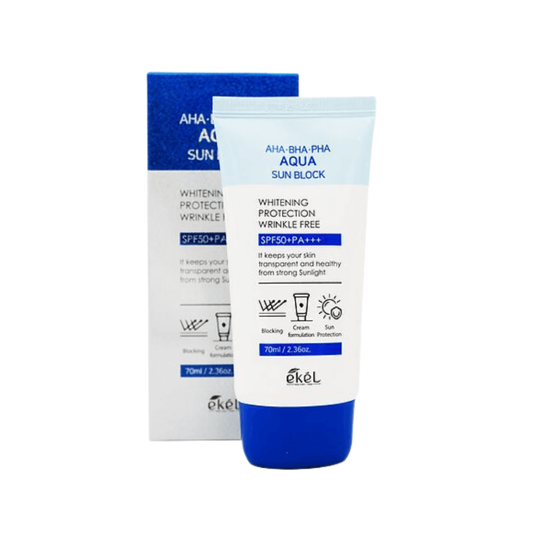 AHA BHA PHA Aqua Sun Block SPF50+ PA+++