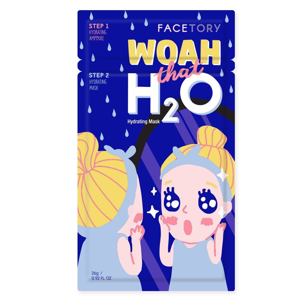 Woah that H2O Hydrating Mask - Step 1