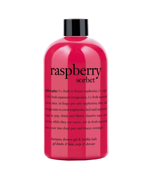 Raspberry Sorbet Shampoo, Shower Gel & Bubble Bath