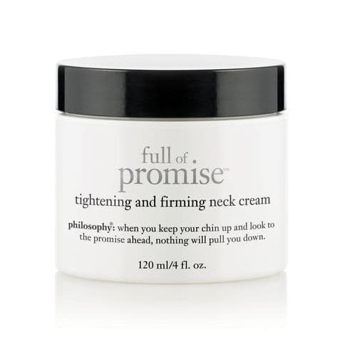 full of promise tightening and firming neck cream