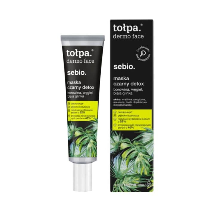 Dermo Face Sebio. Maska Czarny Detox