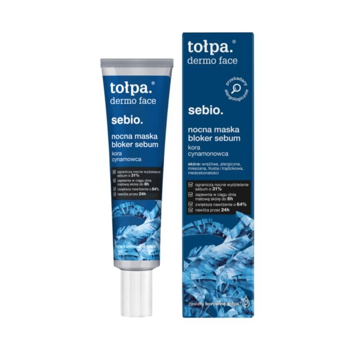 Dermo Face Sebio. Nocna Maska Bloker Sebum