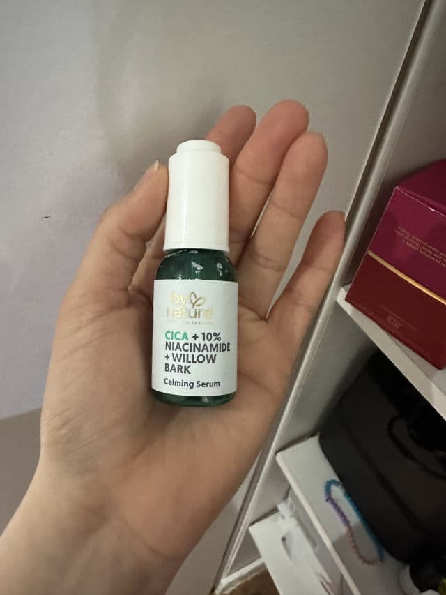 By Nature Cica + 10% Niacinamide + Willow Bark Calming Serum Concentrate review photo by grace1997