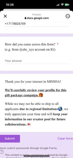review