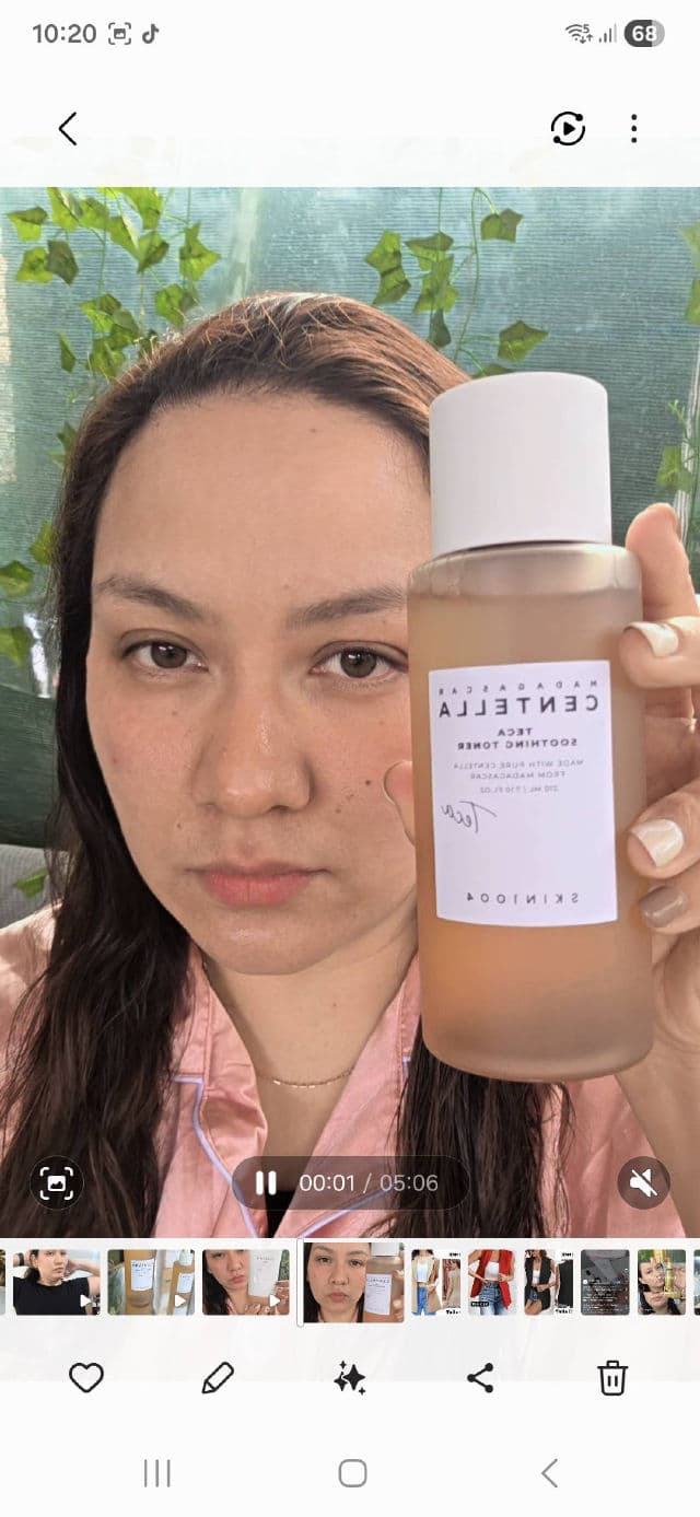 Madagascar Centella Teca Soothing Toner product review